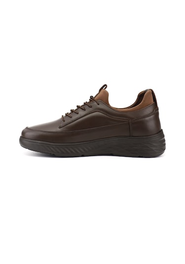 Gönderi(R) Gönderi R Erkek Kahverengi Bağcıklı Hakiki Deri Sneaker Ddma85142870