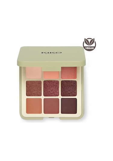 Kiko Green Me Eyeshadow Palette 102 Feisty Saffron
