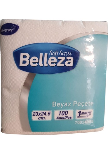 Belleza Kare Peçete 100'lü 32'li Koli 23 x 24.5 CM