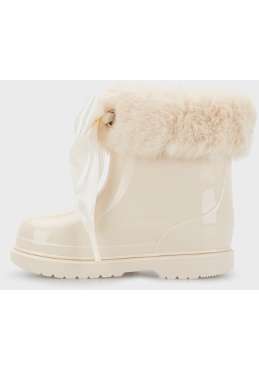 Igor Kız Çocuk Yağmur Çizmesi W10258 Ekru