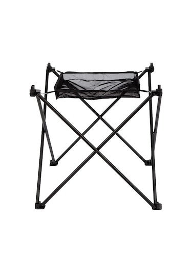 Funky Chaırs Black Katlanabilir Kamp Masası Büyük 71 X 68 X 62cm Siyah