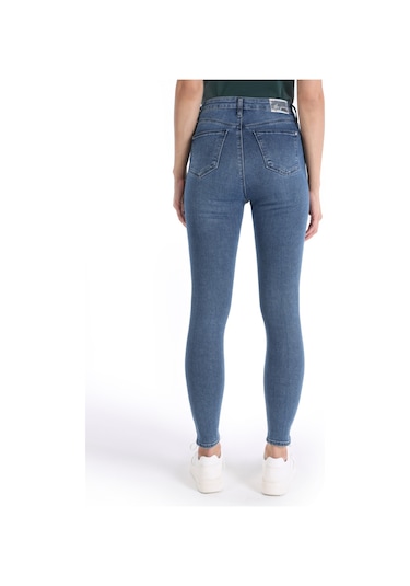 Colins 760 Diana Super Slim Fit Yüksek Bel Dar Paça Mavi Kadın Jean Pantolon Cl1065336 Denim Colins 760 Diana Super Slim Fit Yüksek Bel Dar Paça Mavi Kadın Jean Pantolon Cl1065336 Denim