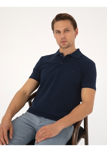 Pierre Cardin Erkek Lacivert Tişört Basic 50325323-vr033 Lacivert