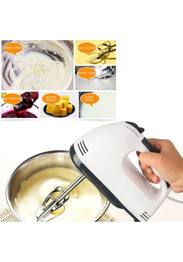 Pazly Cbtx Kn007364 100w Ev 7 Vitesli El Elektrikli Yumurta Çırpıcı, Ab Tak Küçük Ve Hafif Tasarım Çok Renkli