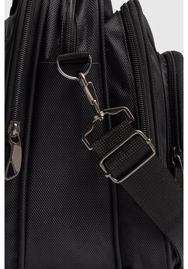 15.6" İnç Evrak Bilgisayar Notebook Laptop Çantası Se01 Siyah Siyah