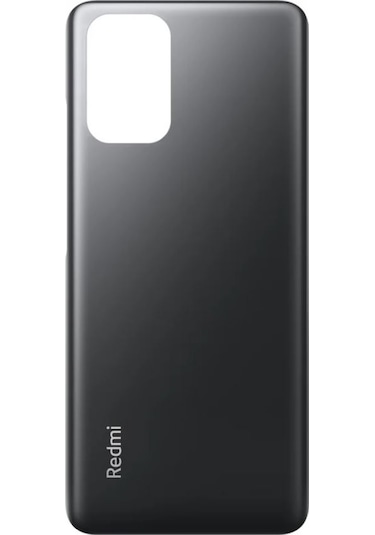 Xiaomi Redmi Note 10 Pro Siyah Arka Pil Kapağı Batarya Kapağı Siyah