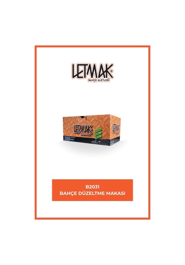 Bahçe Düzeltme Makası - B2031