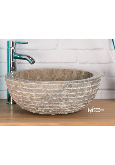 Light Emperador Dışı Yatay Patlatma Yuvarlak Lavabo