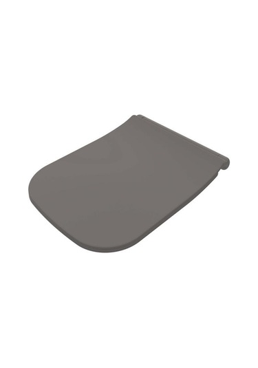 Isvea Z80 Duroplast Klozet Kapağı Yavaş Kapanan Antrasit