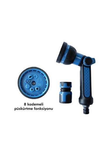 Hyundai 58755 Sulama Tabancası Ve Adaptör Set 1 Adet