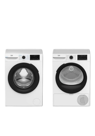 Beko KMX 90 Kurutma Makinesi - CMXD 9100 Çamaşır Makinesi 2'li Set