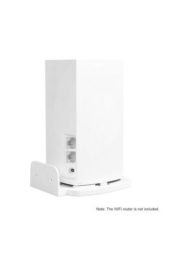 Dianziye Linksys Velop Dual-band Wifi İçin Beyaz Abs İç Mekan Braketi - Tekli Paket Df1010 Beyaz