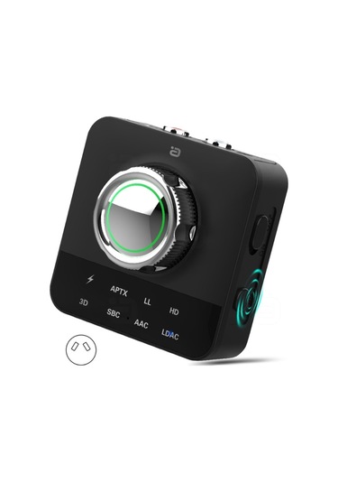 Ldac Bluetooth Uyumlu 5.0 Ses Alıcısı, Mikrofonlu Rca 3.5mm Aux 3dstereo Müzik Aptx Kablosuz Adaptörü, Tv Araba Hoparlörü