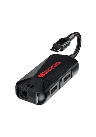 Plextone GS1 3 İn 1 Usb-c Type-c Oyun Ses 60W Hızlı Şarj Adaptörü