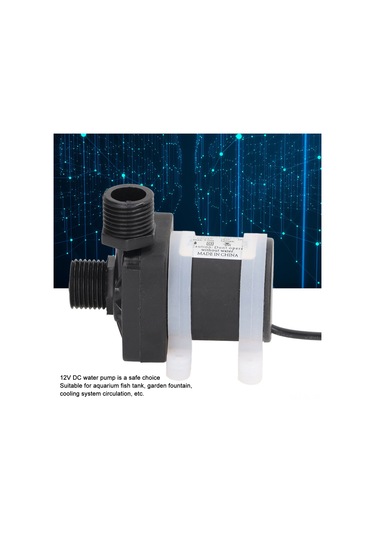 Hombey 12v Dc 20w 800l/h Akvaryum Sulama Sistemi İçin Sessiz Su Pompa Ipx8