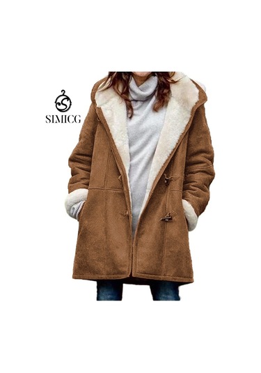 Yeni Polar Kalın Rüzgar Geçirmez Sıcak Ceket Siyah