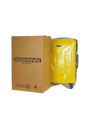 Vegmann Vela Sarı 3'lü Valiz Seti Sarı