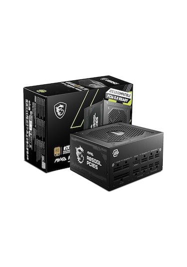 MSI MAG A850GL PCIE5 850 W 80+ Gold Modüler Güç Kaynağı