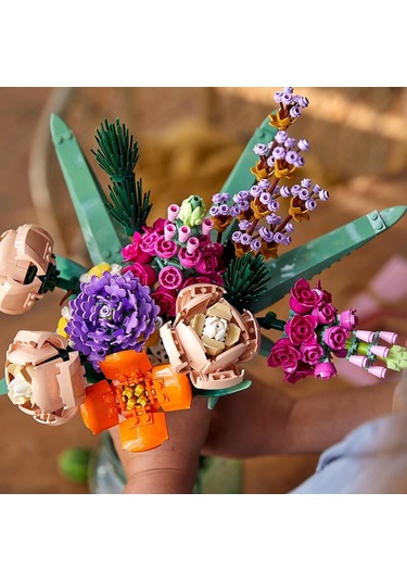 Lego Icons Çiçek Buketi 10280 Yapım Seti Yetişkinlere Yönelik