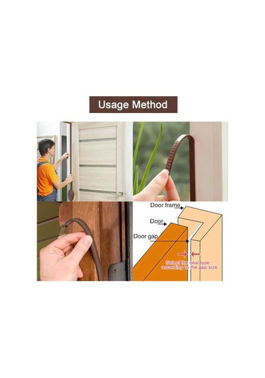 Kapı Yalıtım Conta Şerit Bant Kendinden Yapışkanlı Akustik Kauçuk Köpük Yalıtım Grey P Diğer