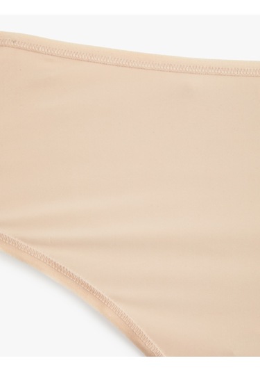 Koton Rahat Kalıp Ekstra Yüksek Bel String Külot Ten Rengi 6wlk30202mk Ten Rengi
