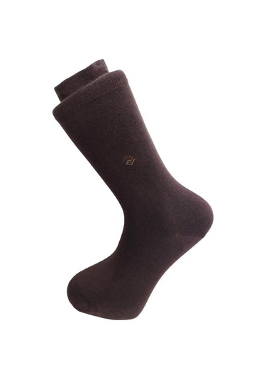 4'LÜ ERKEK PENYE SOKET ÇORAP-KAHVE Kahverengi