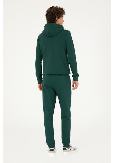 U.s. Polo Assn. Erkek Koyu Yeşil Eşofman Altı 50295174-vr079 Koyu Yeşil