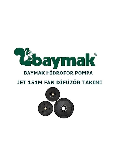 Baymak Hidrofor Pompa Jet 151M Fan Difüzör Takımı