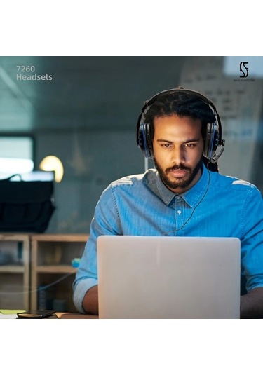 Oldfriend Siyah Kırmızı 7260 Kulaküstü Kulaklık Mikrofonlu Ps5 Xbox Pc İçin