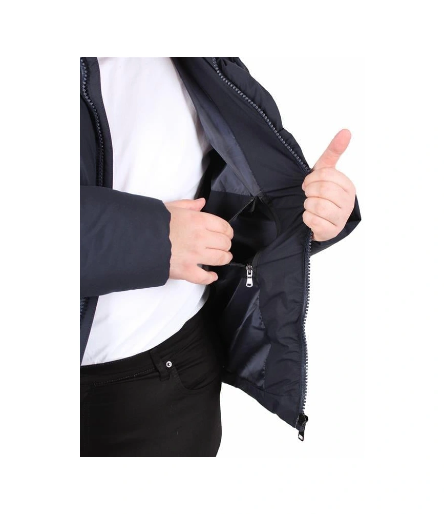 Starbattal Erkek Büyük Beden Kapüşonlu Mont Lusso 2505 Lacıvert Lacivert