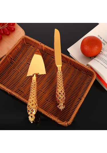 Teltree Pizza Ve Pasta İçin Dayanıklı Alaşımlı Bıçak Seti - Keskin Uç, Konforlu Kavrama, 29cm Uzunluk, Özel Davetler İçin Mükemmel Seçim Diğer