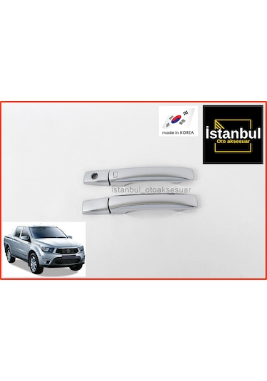 Ssangyong Korando Sport Kapı Kolu Krom Takımı