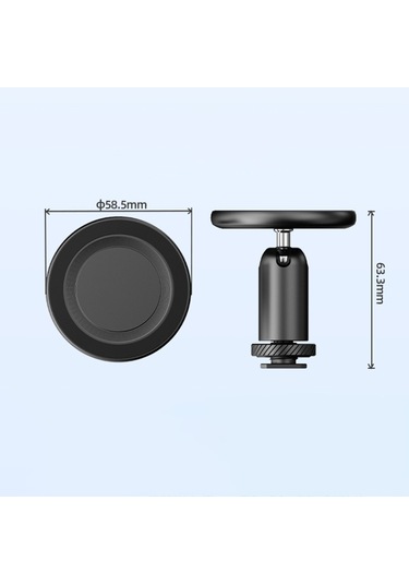 Springsun Taşınabilir Manyetik Telefon Tutucu Tripod Hızlı Sökme Soğuk Ayakkabı Adaptörü Tüm Modeller İçin Diğer