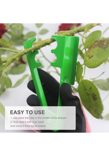 Mufunye Pratik Ve Dayanıklı Çelik Gül Diken Soyucu - Tek Elle Kullanım İçin İdeal