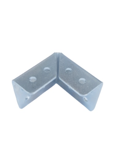 Köşe Bağlantı Aparatı / 2 48 48 40 / 4 Adet Krom