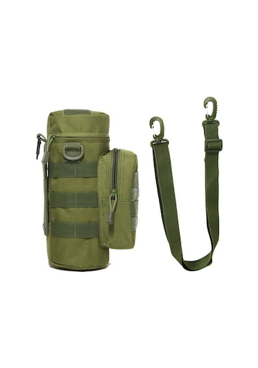 Askeri Yeşil Açık Su Şişesi Torbaları Askeri Saldırı Taktik Seyahat Yürüyüş Dağcılık Çanta Aksesuarları Çanta Çeşitli Çantalar