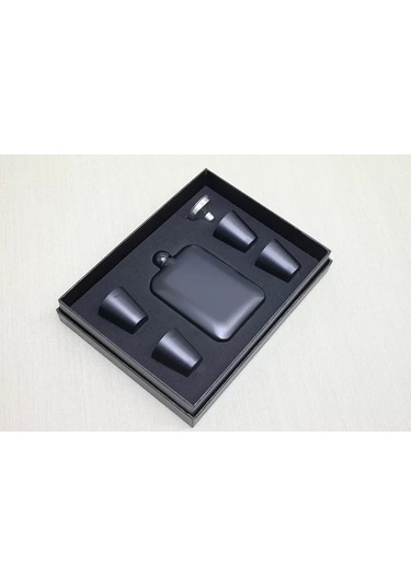 4 Shot Bardaklı Matara Seti Alk3906 Çok Renkli