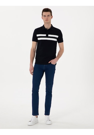 Pierre Cardin Erkek Lacivert Tişört 50310154-vr033 Lacivert