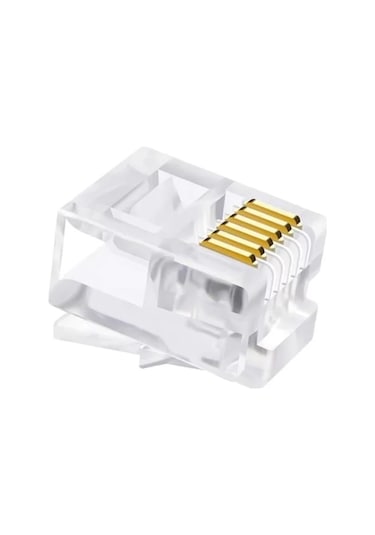 Telefon Soketi 6p/6c 100'lü Paket