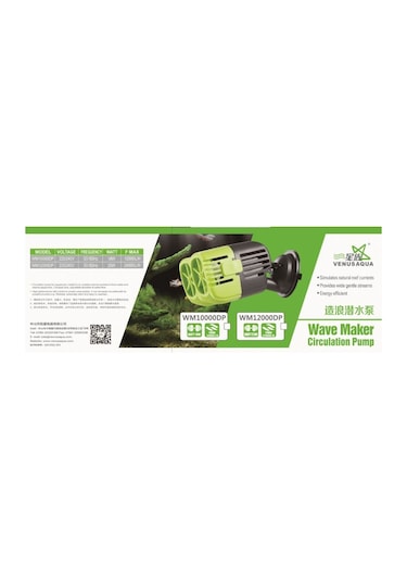 venusaqua Wm-10000 Dp Dalga  Sirkülasyon Motoru 12000 Lt/H 18w