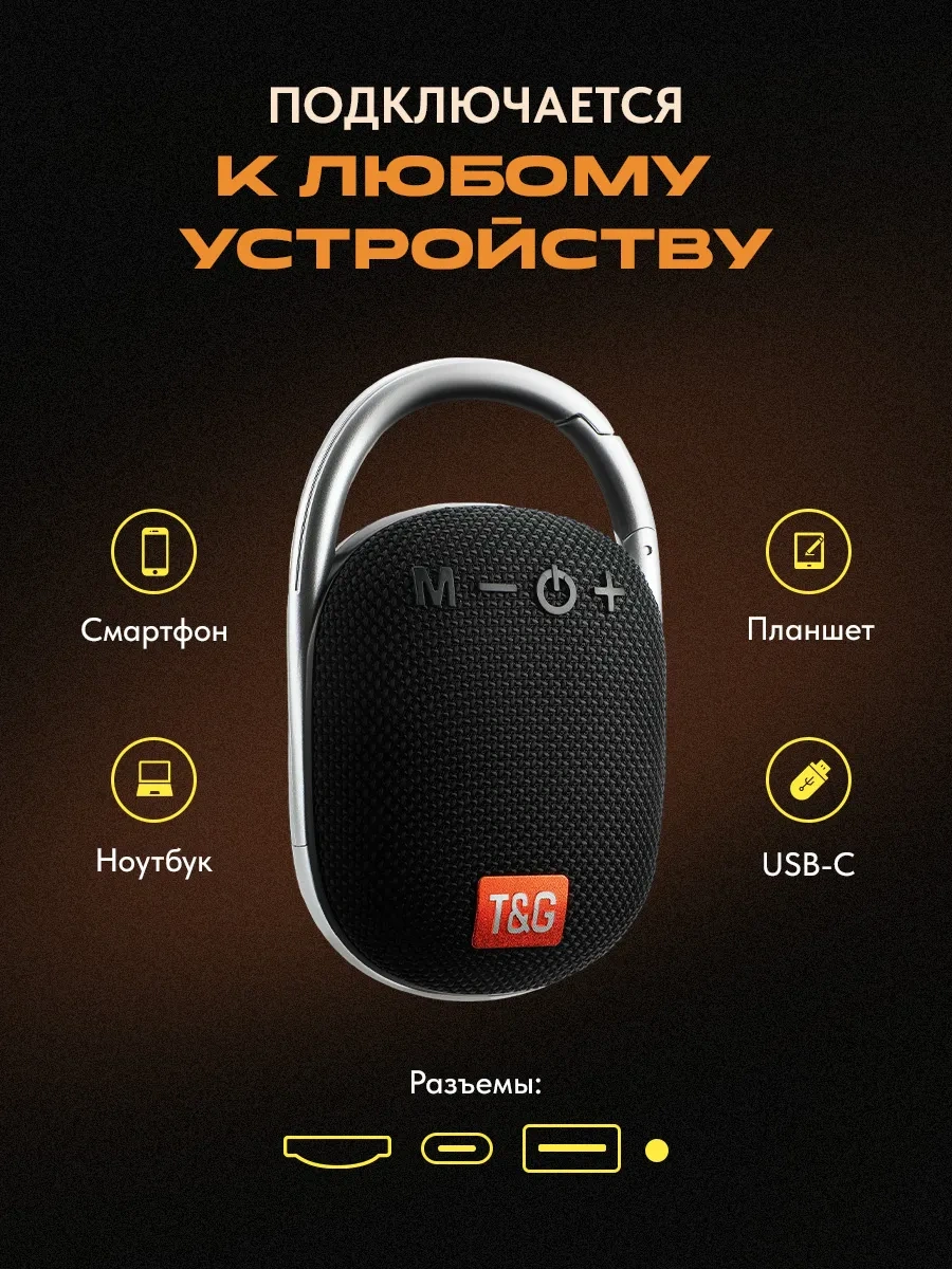 Gadzet 1 Klipsli Kablosuz Bluetooth Mini Hoparlör 429117281