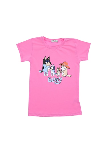 Crassi Kız Çocuk T-shirt 00329 Pembe