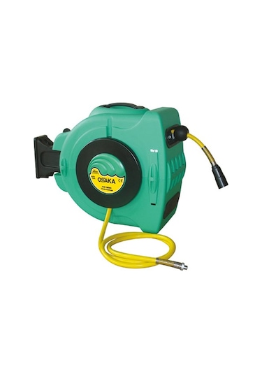Osaka Opt Mh-200 Makaralı Hava Hortumu 20 Metre 10x16mm