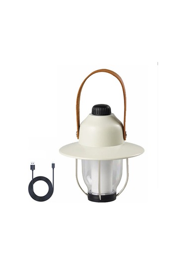 Kamp Çadırı Işık Taşınabilir Led Kamp Fener Su Geçirmez Beyaz Beyaz