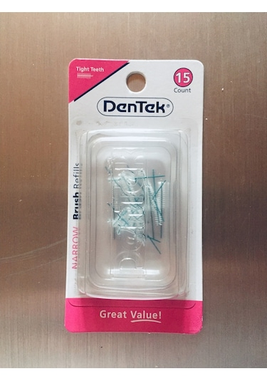 Dentek Arayüz Fırçası Yedek Başlığı 15'li