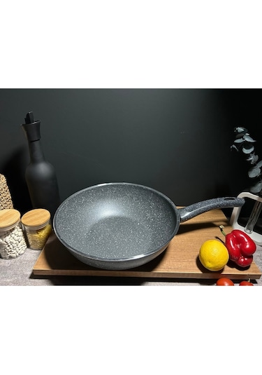 Granit Wok Tava 28 Cm-9059805347767
