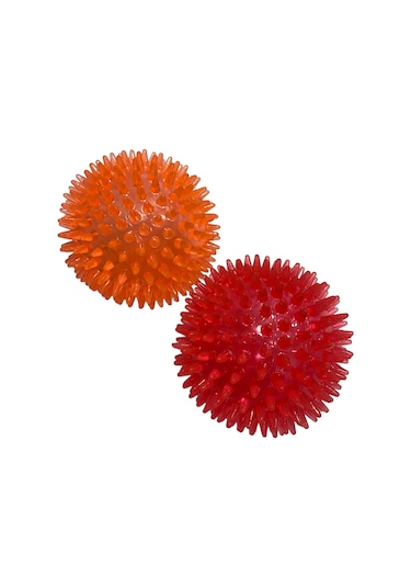 Nunbell Suda Batmaz Termoplastik Kirpi Top Köpek Oyuncağı 10 CM