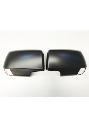 Isuzu D-Max 2017 Sonrası Mat Siyah Ayna Kapağı 2 Parça Qe14