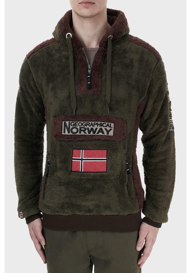 Norway Geographical Erkek Sweat Gymclasssherco Haki