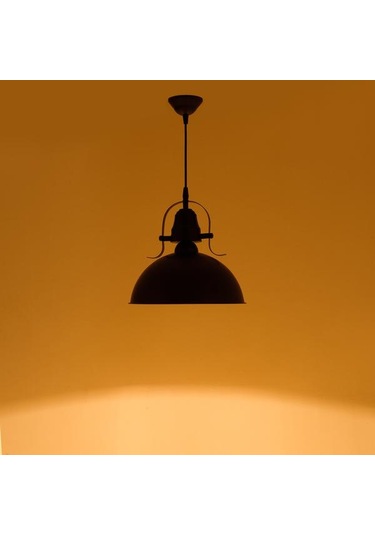 Correx Metal Sıvama Tekli Sarkıt - Siyah - 30 Cm Siyah